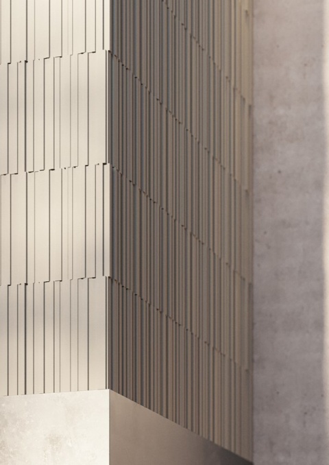 Panel ścienny 3D ALLEGRETTO ARSTYL® – falująca elegancja i subtelny rytm przestrzeni