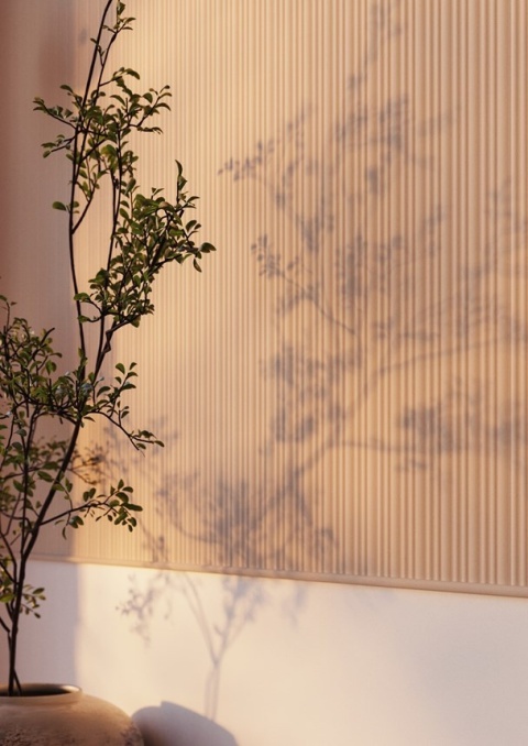 Panel ścienny 3D CALANDO ARSTYL® – geometryczna harmonia i elegancja światła