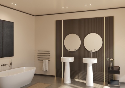 Panel ścienny 3D CANELÉ S ARSTYL® – subtelny rytm i klasyczna elegancja