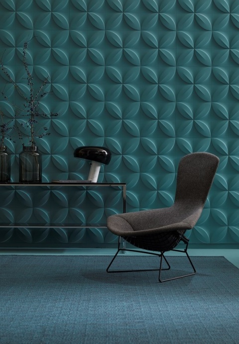 Panel ścienny 3D FLOWER ARSTYL® – subtelna organiczna kompozycja