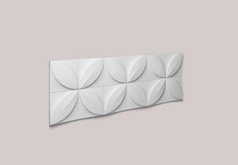 Panel ścienny 3D FLOWER ARSTYL® – subtelna organiczna kompozycja