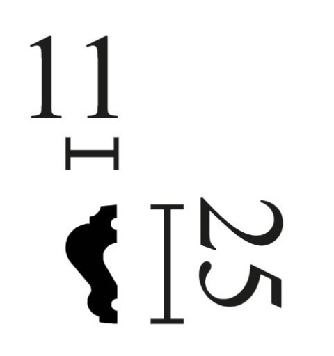 Listwa ścienna WL12 NOËL & MARQUET (NMC) WALLSTYL® – 2 m