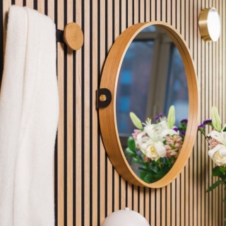 Lustro WoodUpp® CREATE – elegancja i ciepło naturalnego dębu - dąb klasyczny