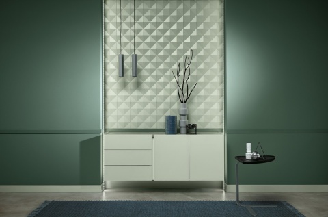 Panel ścienny 3D PYRAMID ARSTYL® – architektoniczna precyzja i geometryczna siła