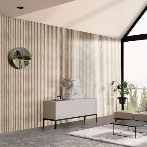 Panel akustyczny Akupanel | 300 Dąb Klasyczny (Beżowy Filc)