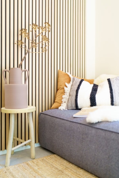 Panel akustyczny Akupanel | 300 Dąb Klasyczny Czarny Filc