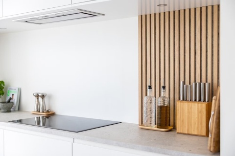 Panel akustyczny Akupanel | 240 Dąb Klasyczny (Szary Filc)