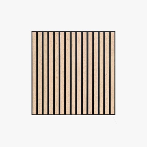 Panel akustyczny Akupanel | 60 Dąb Klasyczny (Czarny Filc, Czarna Płyta)