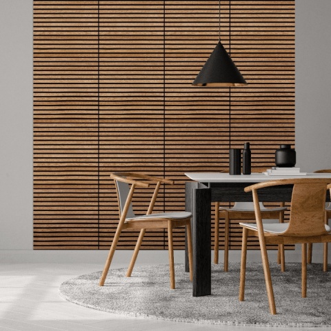 Panel akustyczny Akupanel | 60 Dąb Rustykalny Brązowy