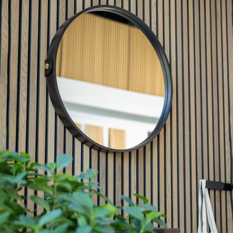 Lustro WoodUpp® CREATE – połączenie natury i designu - dąb czarny