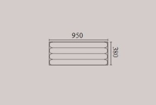 Panel ścienny 3D ARC S ARSTYL® – subtelne łuki i gra światła