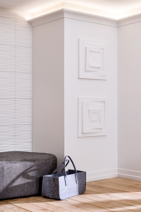 Panel ścienny 3D WAVE ARSTYL® – nowoczesna fala i harmonia światła