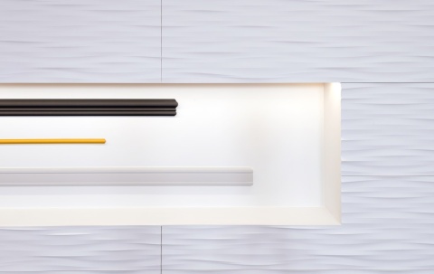 Panel ścienny 3D WAVE ARSTYL® – nowoczesna fala i harmonia światła