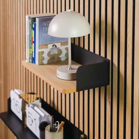 WoodUpp® CREATE | Półka na książki – Dąb klasyczny (39,9 x 20 cm)